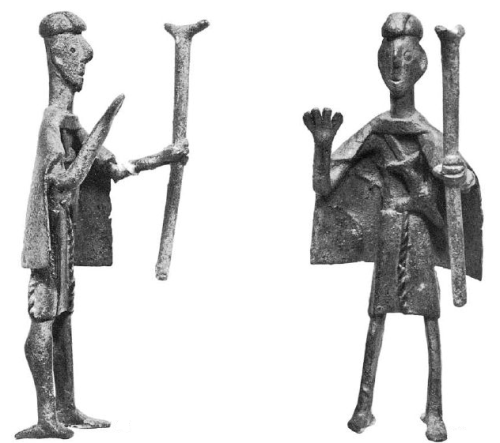 Rabdomante - Statuetta ritrovata in Sardegna